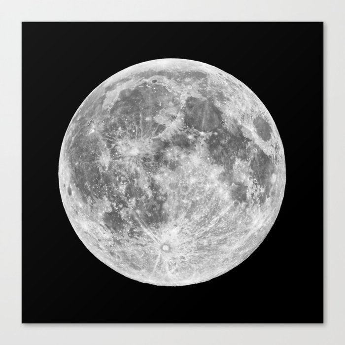 Full Moon Canvas Print