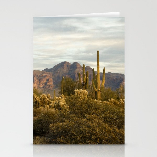 The Superstition Mountains Stationery Cards