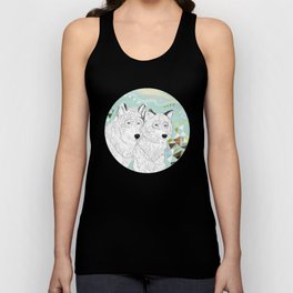 wolves 2 Tank Top
