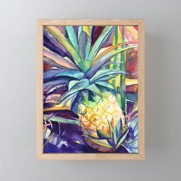 Kauai Pineapple 4 Framed Mini Art Print