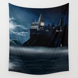Potter castle for wizards Wall Tapestry