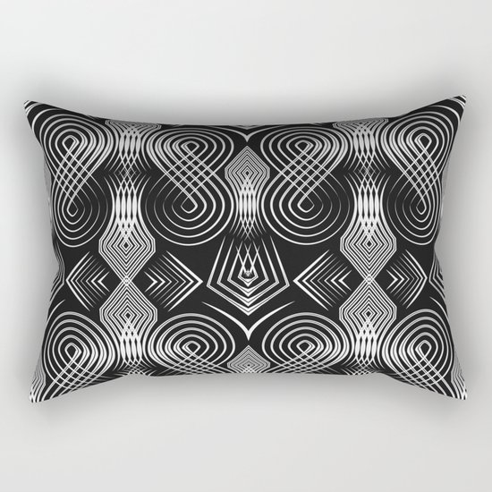 Art Deco. Diva 27 . Rectangular Pillow
