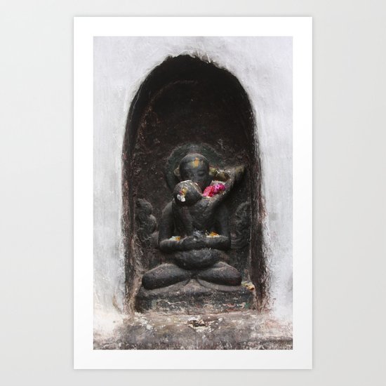 Bodhinath Shrine - 1 of 6 Art Print