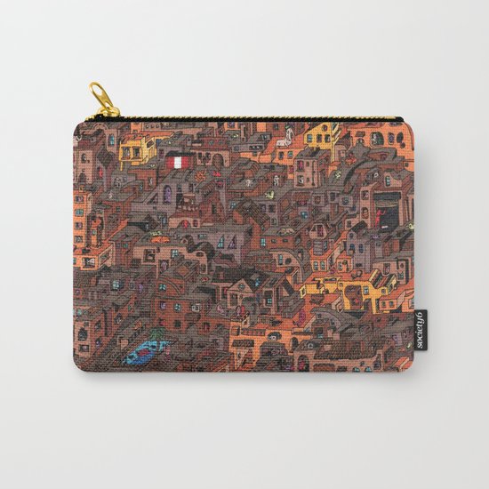 Gold Favela Carry-All Pouch