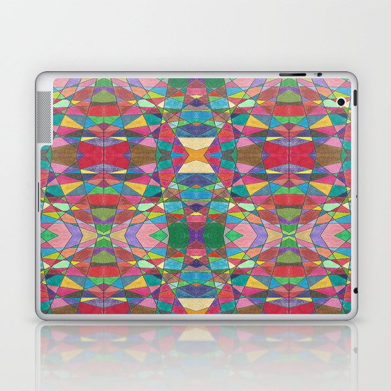 Criss Cross Colorful Laptop & iPad Skin