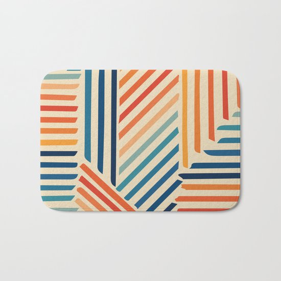 Strypes Bath Mat