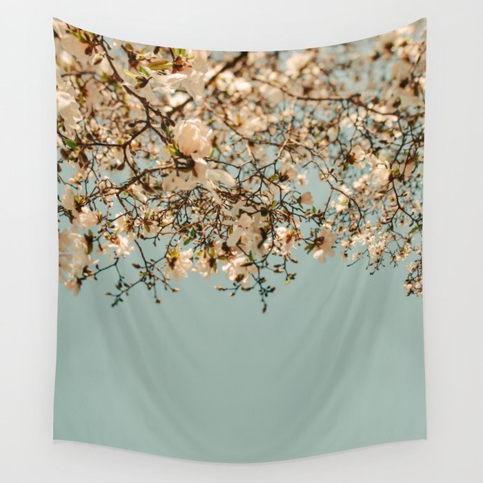 Falling Into Spring Wall Tapestry