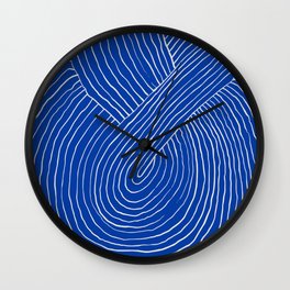 Strokes 01: Chathams Blue Edition  Wall Clock
