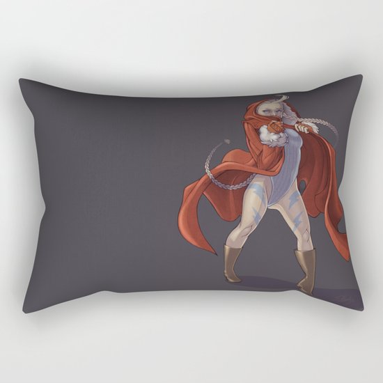 Cammy White Rectangular Pillow