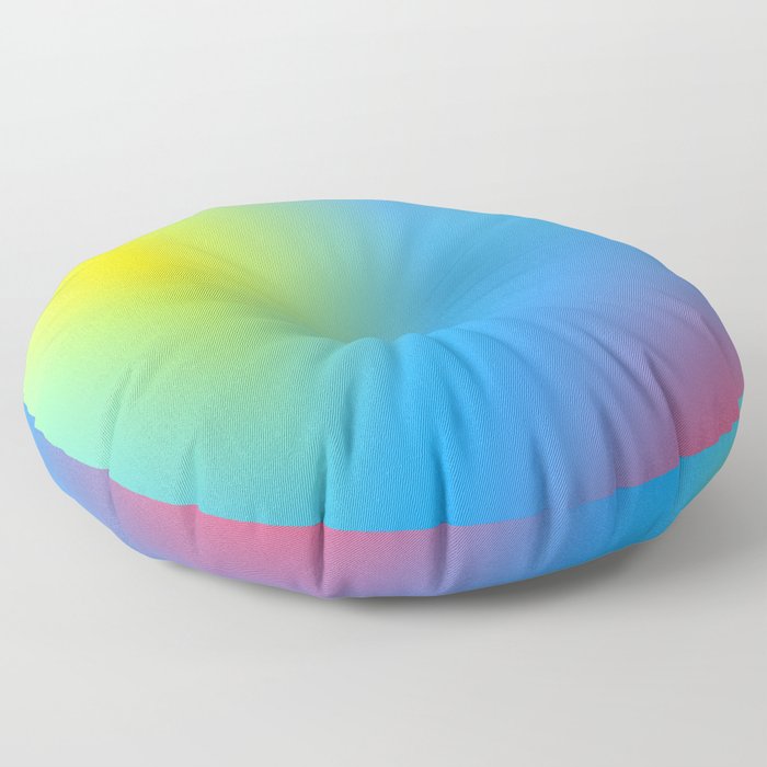 41  Gradient Aura Ombre 220406 Valourine Digital  Floor Pillow