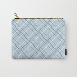 Wavy Plaid Background Carry-All Pouch