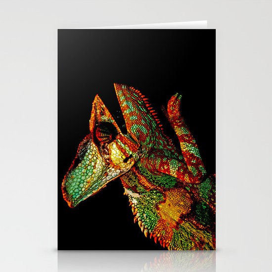 KARMA CHAMELEON Stationery Cards