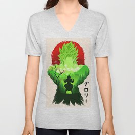 Broly Dragon Ball Super V Neck T Shirt