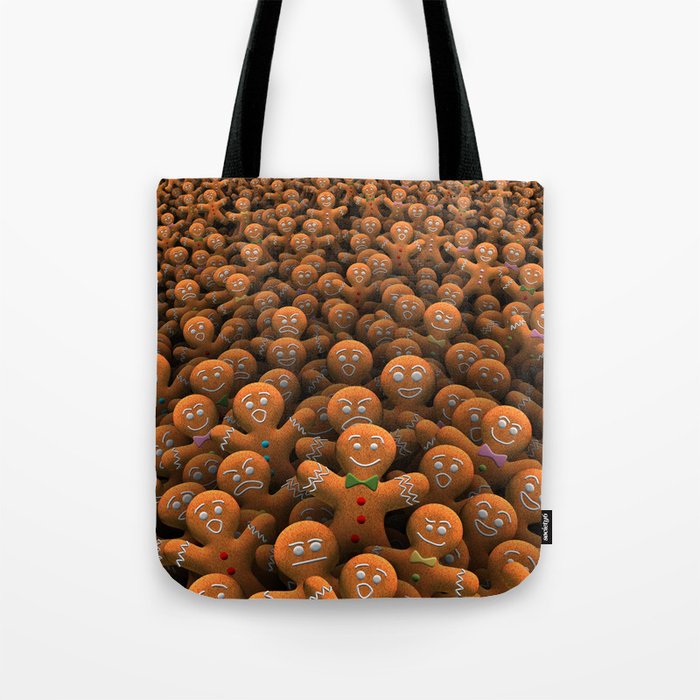 Gingerbread army Tote Bag