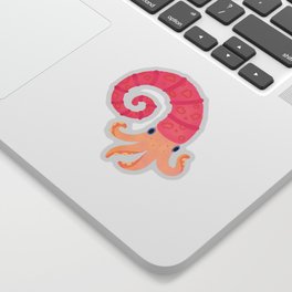 Ancient cephalopods Sticker