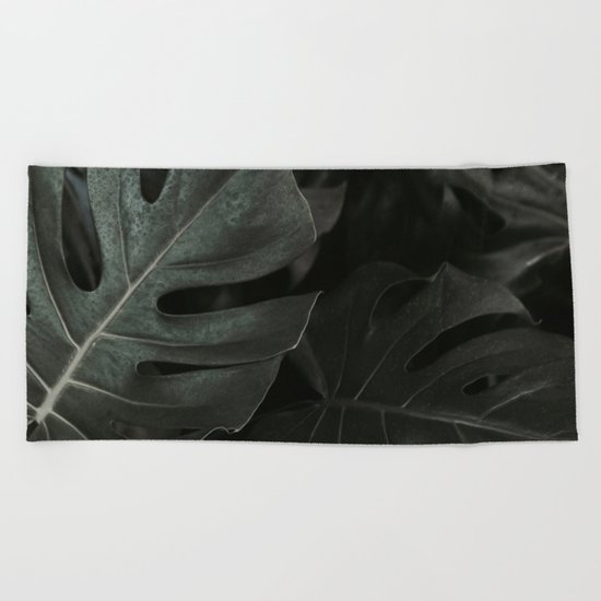 Monstera Fade Beach Towel