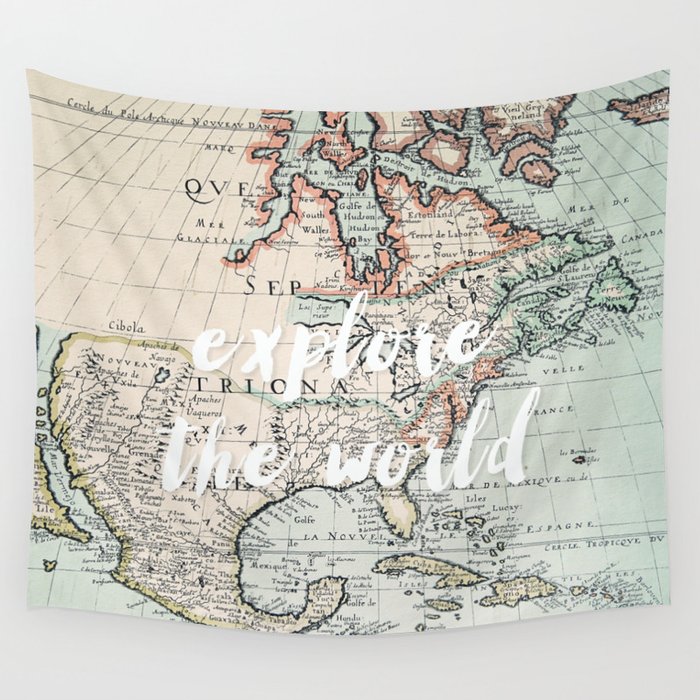 explore the world Wall Tapestry by Sylvia Cook Photography  Society6