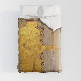 Gustav Klimt "The Golden Knight" Comforter