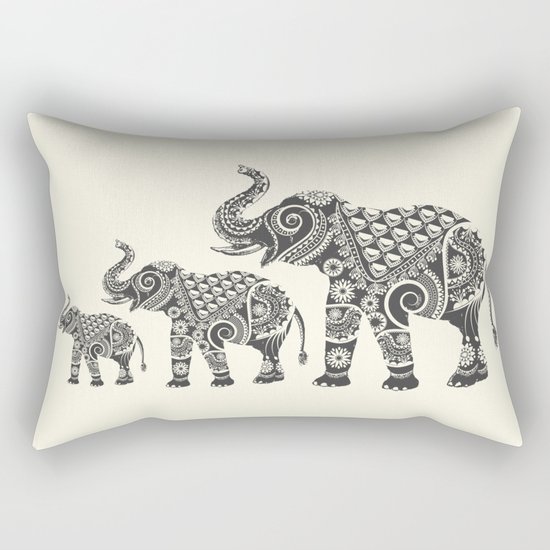 Elephant Rectangular Pillow