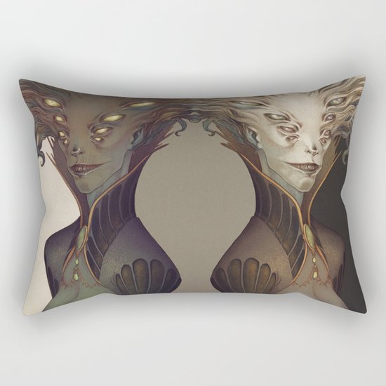 Eyes Rectangular Pillow
