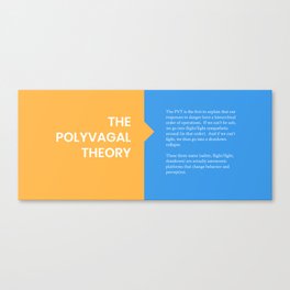 The Polyvagal Theory Canvas Print