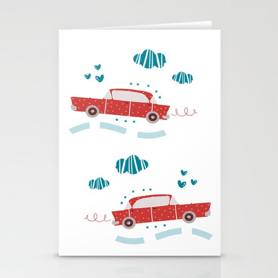 A ride Stationery Cards