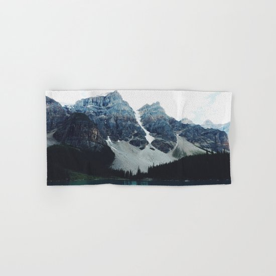 Moody Moraine lake Hand & Bath Towel