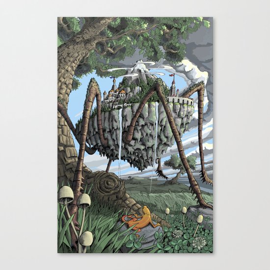 Spiderback Mountain Canvas Print