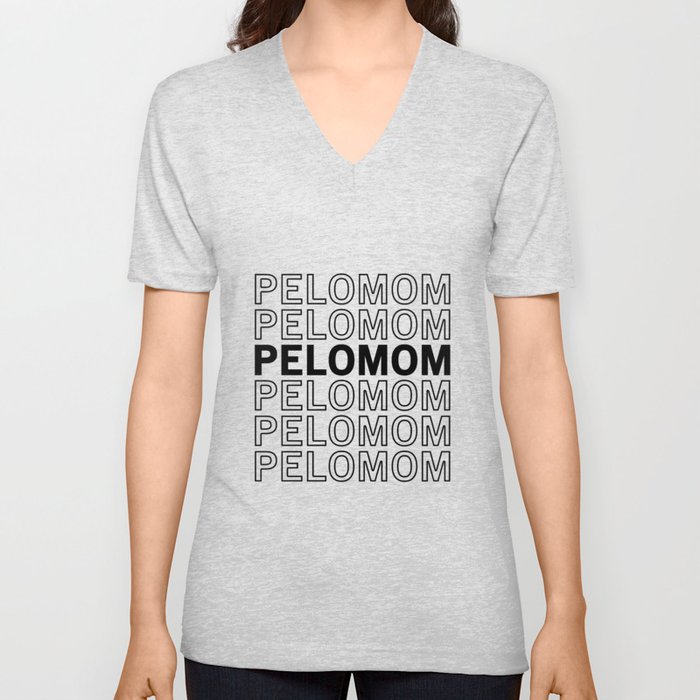 Pelo Mom V Neck T Shirt