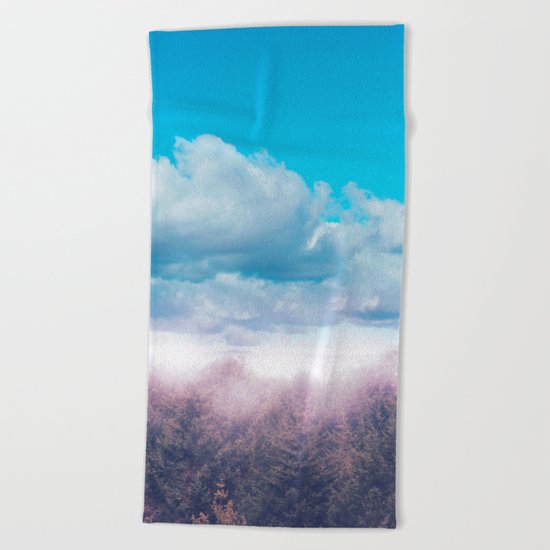 Pastel vibes 43 Beach Towel