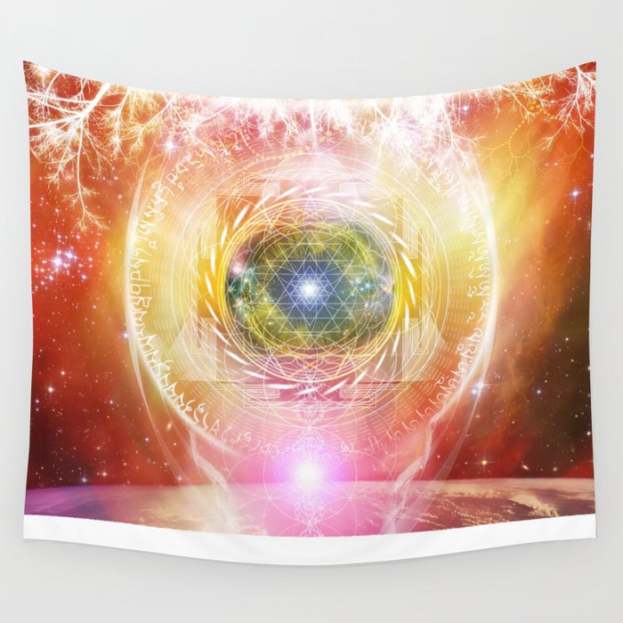 Consciousness Arising - 3/3 Wall Tapestry