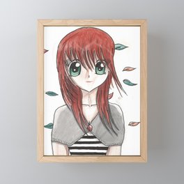 character anime Framed Mini Art Print