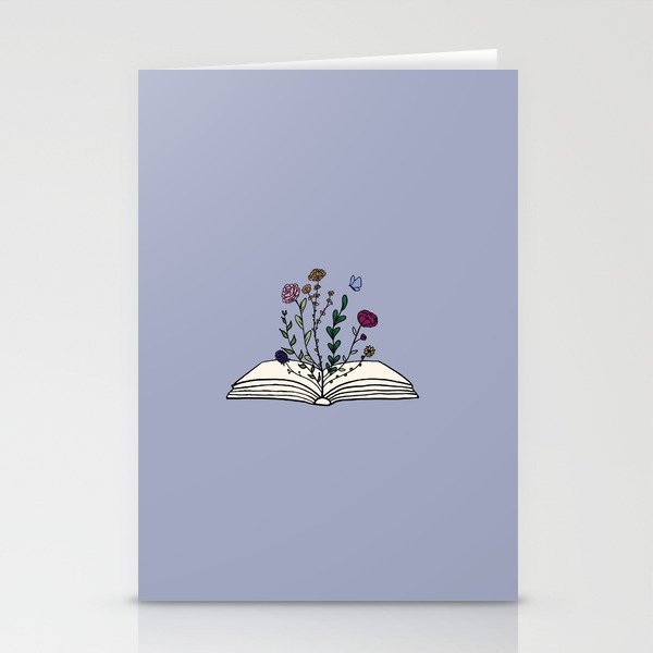 From Books, We Bloom Stationery Cards
