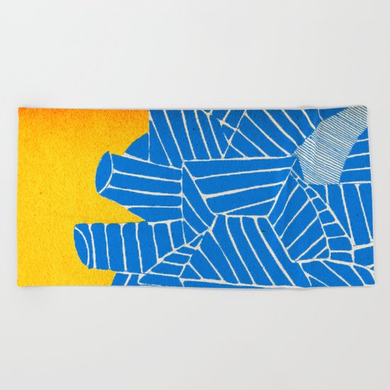 - be nuclear - Beach Towel