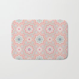 Zellige Legacy: Andalusian-Inspired Geometric Moroccan Tiles Bath Mat