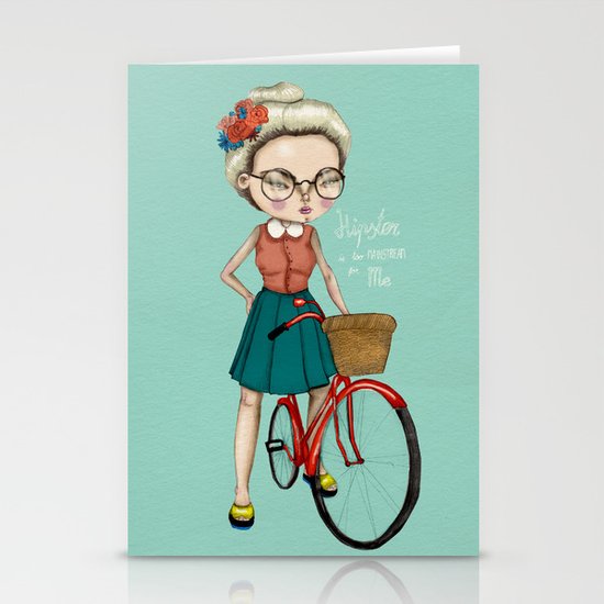 Hipster Stationery Cards