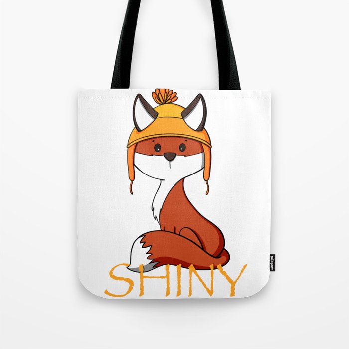 Shiny Fox Tote Bag