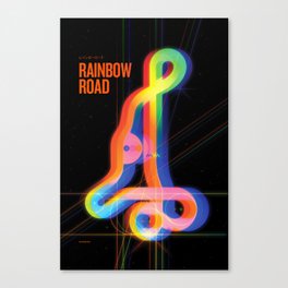 Rainbow Road Canvas Print