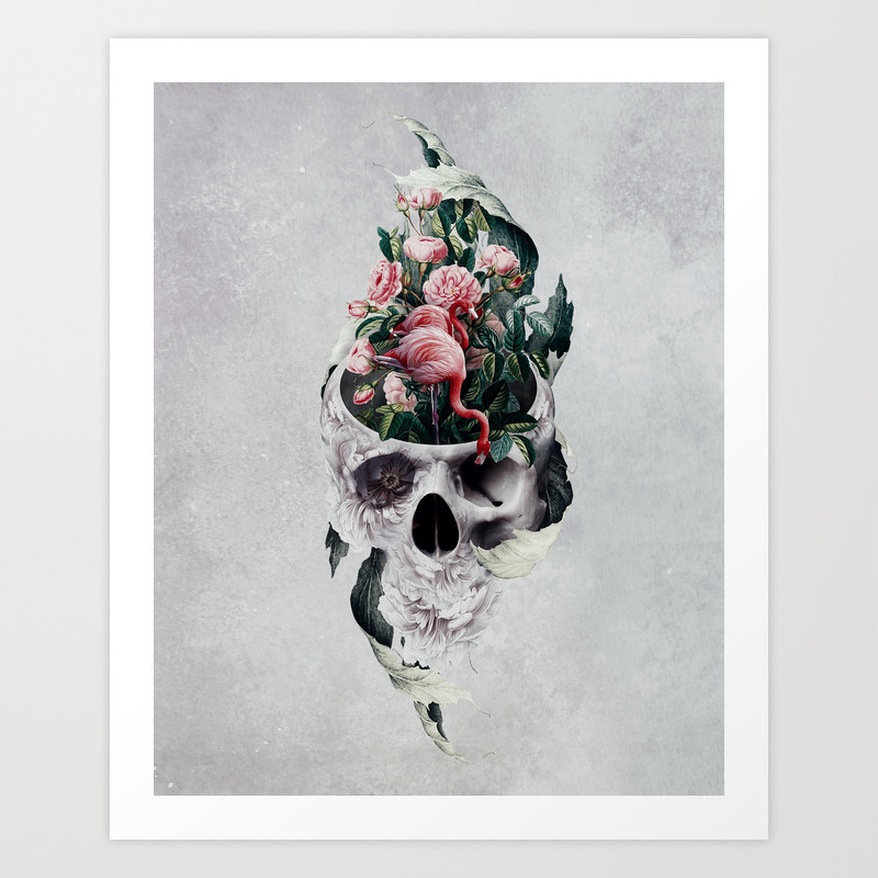 Life And Death Art Print By Rizapeker Society6