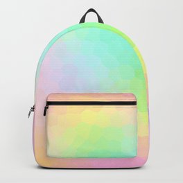 Dimensional Pastel Scales Backpack | Soft, Scales, Scaly, Dragonscales, Pastelgrunge, Pastel, Dragon, Blurred, Pastelgoth, Fairykei 
