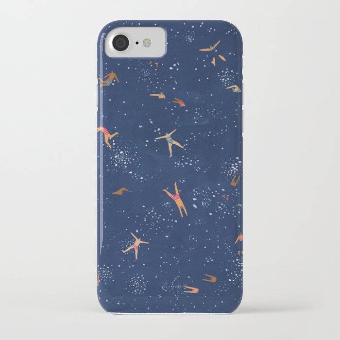 sky swim iphone case