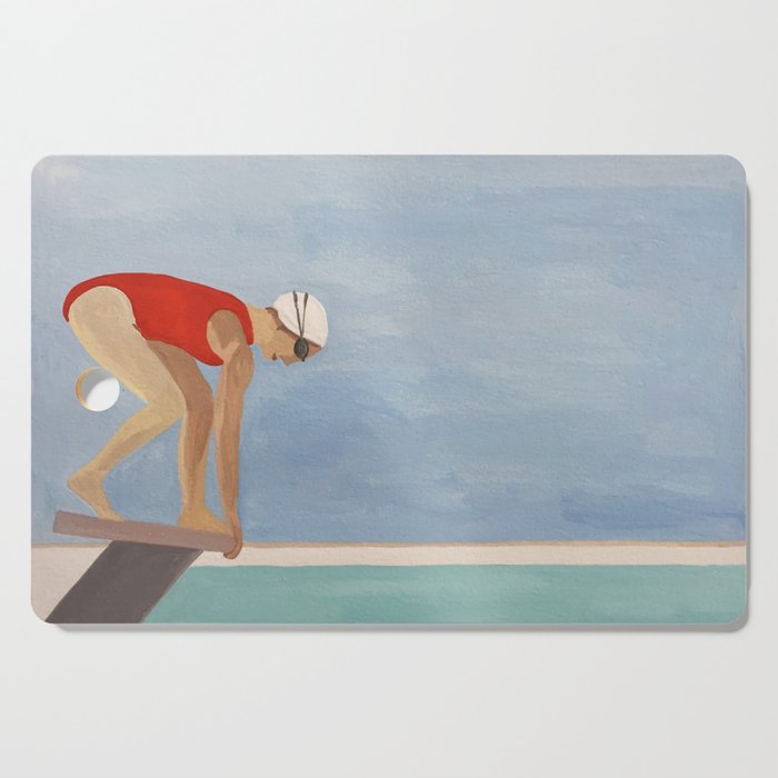 Swimmer Cutting Board