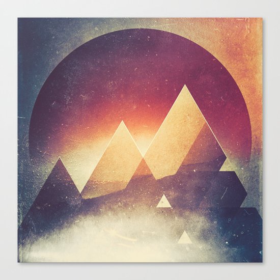 Fractions B04 Canvas Print