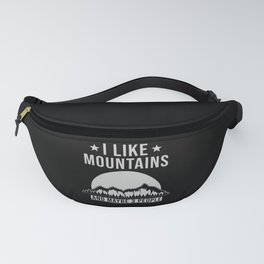 Mountain Nature Saying funny Fanny Pack