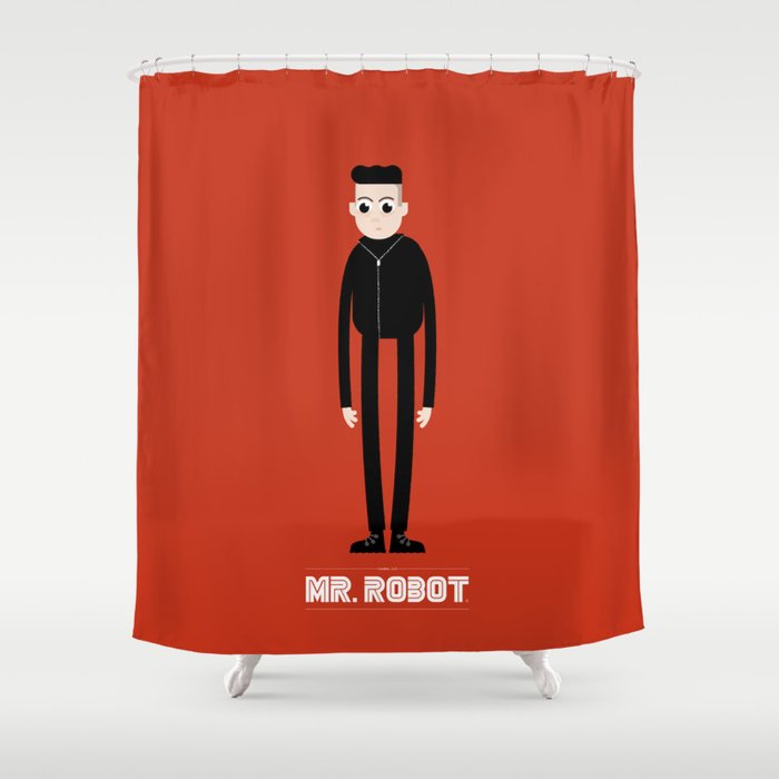 Mr. ROBOT Shower Curtain