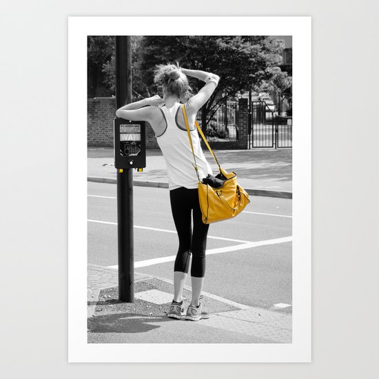 WAIT #1 Art Print