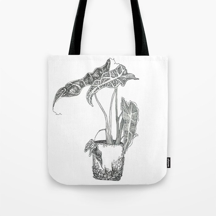 Alocasia Tote Bag