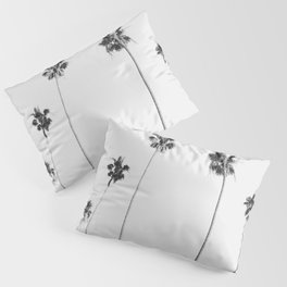 Black & White Palms Pillow Sham