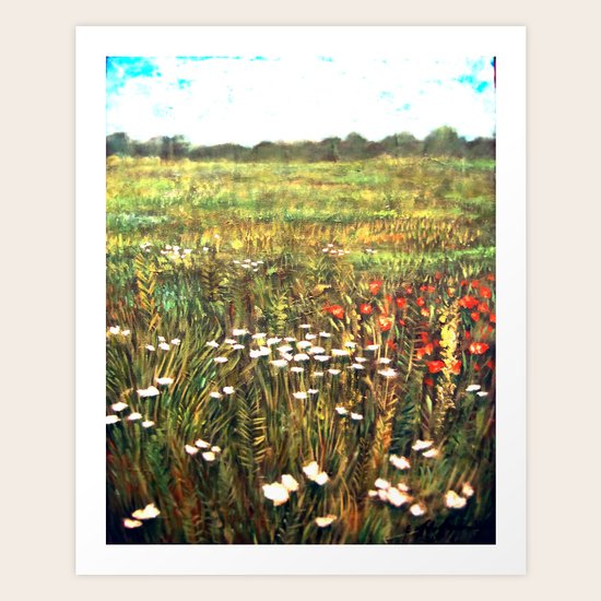 Wild Flowers Art Print