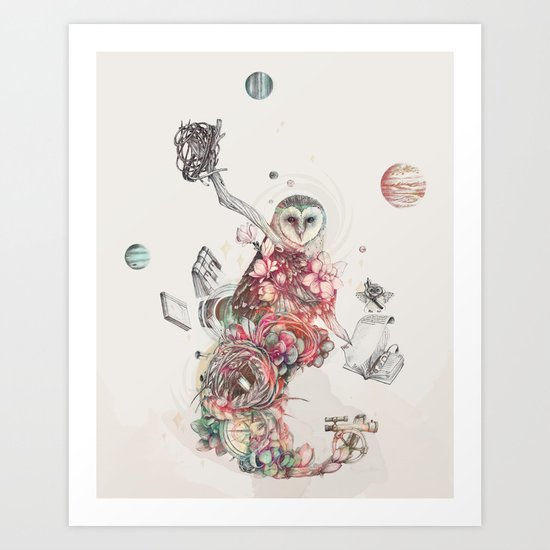 Source of All Knowledge Art Print